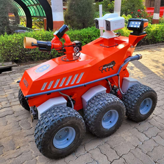 Fire Fighting BOT to allow a user to control a fire fighter robot